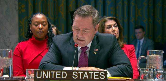 Mike Waltz, embajador de Estados Unidos ante el Consejo de Seguridad de la ONU. Fotografía: ONU Noticias