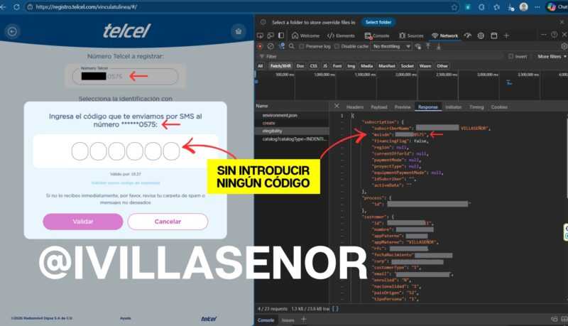 Tomado del perfil de X de Ignacio Gómez Villaseñor