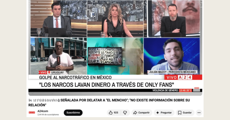 Desinformación sexista pone en riesgo a mujeres influencers tras muerte de El Mencho 5 Desinformación sexista pone en riesgo a mujeres influencers tras abatimiento de El mencho