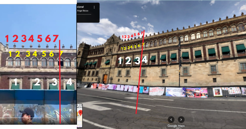No está hecho con IA: Infodemia desinforma sobre video de persona tomando el sol en Palacio Nacional 6 No está hecho con IA: Infodemia desinforma sobre video de persona tomando el sol en Palacio Nacional