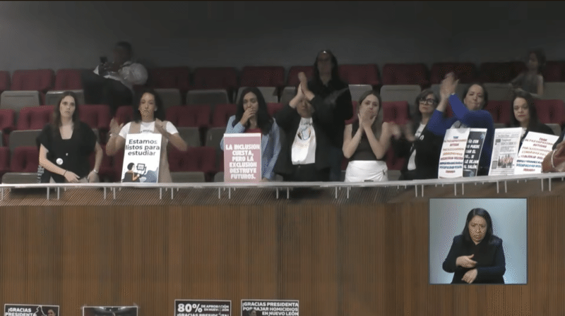 Participación de Educación Sin Barreras NL en el Congreso de Nuevo León