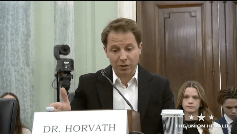 Comparecencia del Dr. Horvath ante el Senado de la EE.UU.