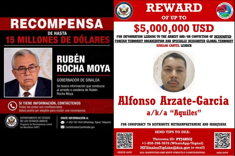 Falso que EU ofrece recompensa de 15 mdd por información sobre Rubén Rocha Moya 2 ficha-rocha-moya-falso