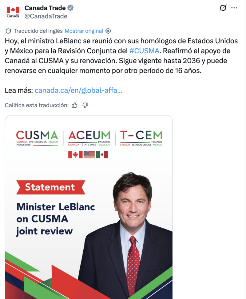 Estados Unidos no prolonga la vigencia del T-MEC: ¿qué significa esto? 2 Captura de pantalla 2026 07 03 a las 4.48.40 p.m