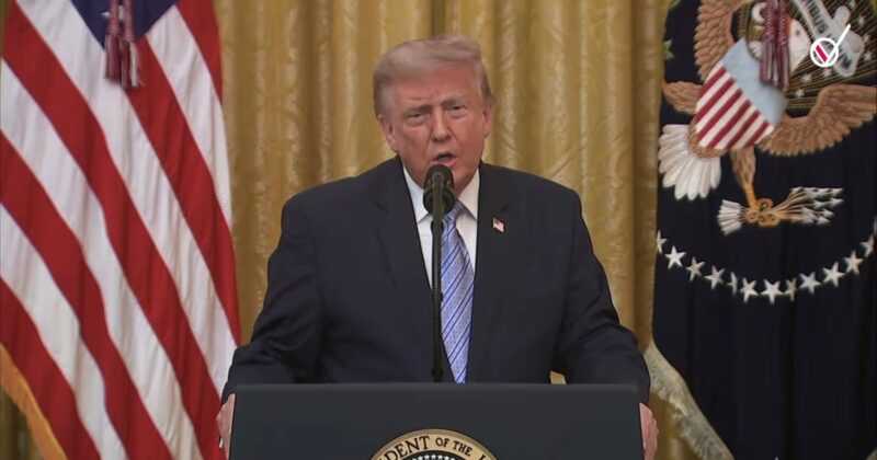 Trump retoma falsas acusaciones de fraude electoral y señala a China en su discurso del 16 de julio de 2026 1 Factchequeado verificó el discurso de Donald Trump