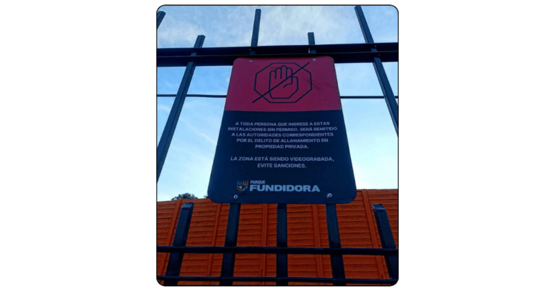 Allanamiento de “propiedad privada”: el delito mal etiquetado de Parque Fundidora 1 privada Fundidora