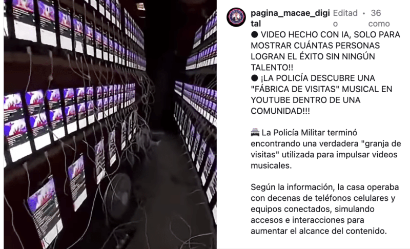 No solo la lista de periodistas: Derecho de Réplica también desinformó con video de IA ya desmentido 5 Captura de pantalla 2026 08 17 a las 4.05.30 p.m