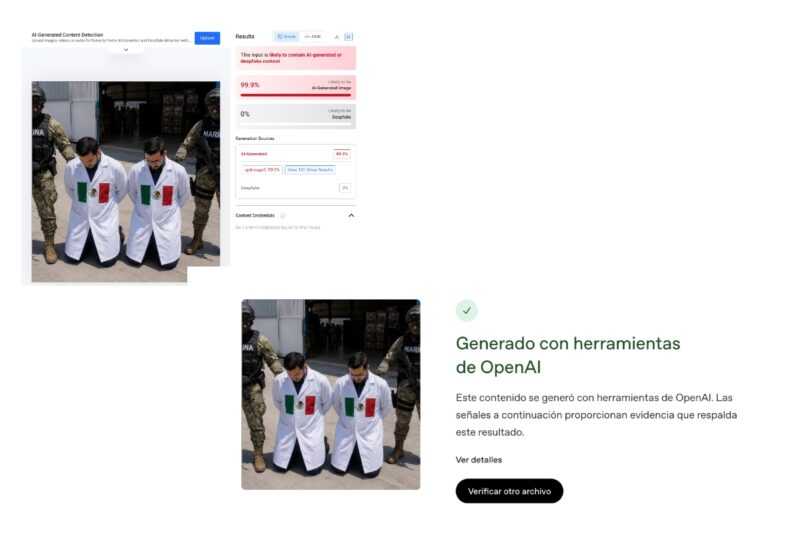 Falso que detuvieron a 7 médicos por venta ilegal de medicamentos a EU 1 médicos