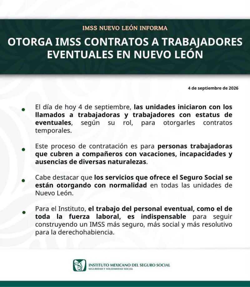Qué sabemos sobre el recorte de personal del IMSS en Nuevo León 4 WhatsApp Image 2026 09 07 at 4.05.33 PM