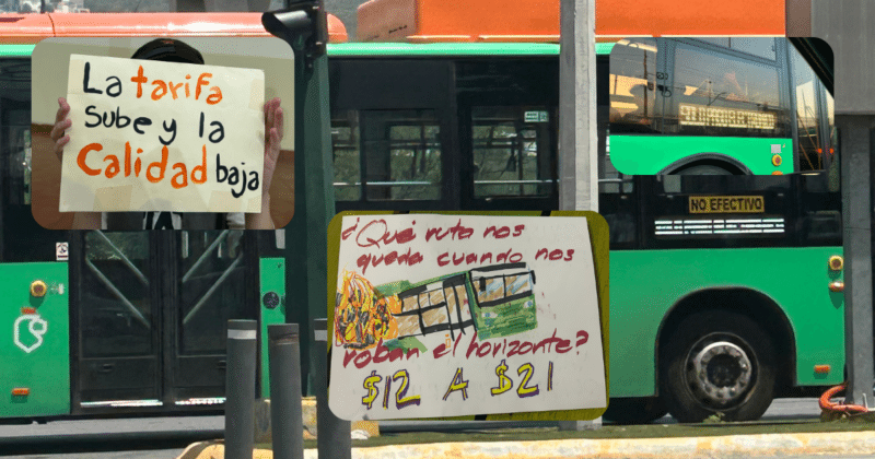 Fachada mundialista, colapso real: la crisis del transporte en NL